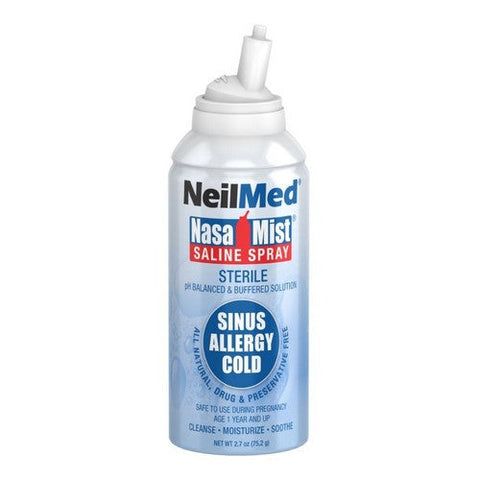 Neilmed, Nasamist Saline Spray, 2.6 Oz Neilmed