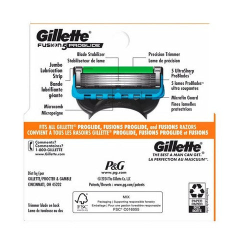 Gillette, Proglide Cartridges, 4 Each Gillette