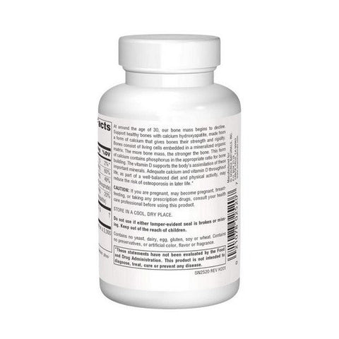 Source Naturals, Calcium Hydroxyapatite, 60 Caps Source Naturals
