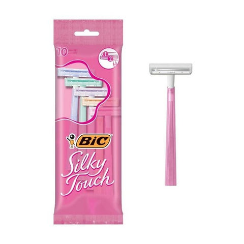 Bic, Silky Touch Disposable Shavers, 10 Each Bic