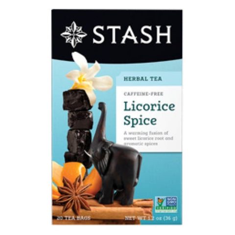 Stash Tea, Licorice Spice Tea Caffeine Free, 20 Bags Stash Tea