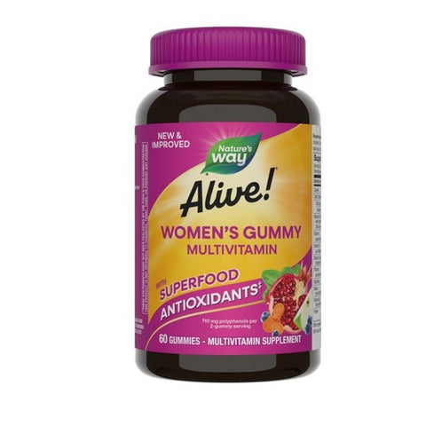 Alive! Women’s Gummy Multivitamin 60 Gummies by Nature's Way