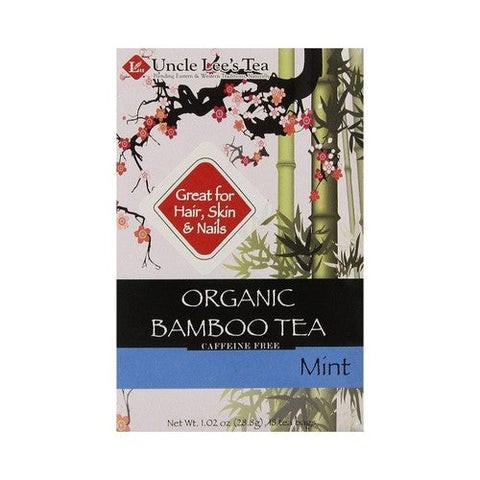 Uncle Lees Teas, Organic Bamboo Tea Mint, Mint 18 Bags Uncle Lees Teas