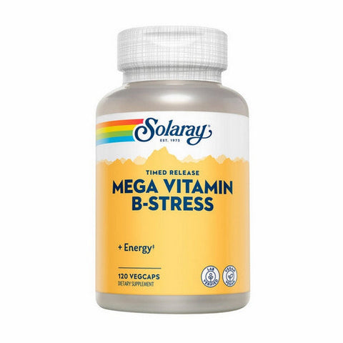 Solaray, Mega B-Stress, 120 Caps Solaray