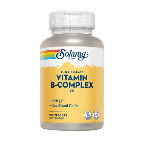 Solaray, B-Complex 75, 100 Caps Solaray