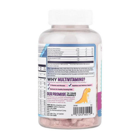 Kal, MultiSaurus, Mixed Berry 90 Chews Kal