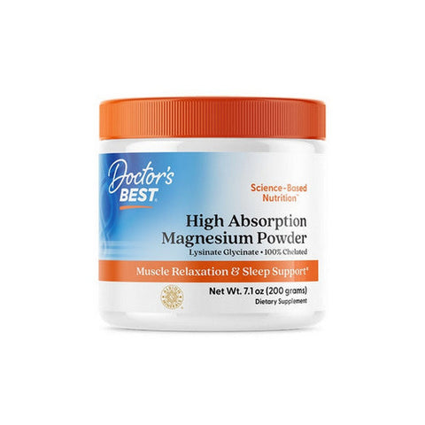 Doctors Best, High Absorption Magnesium Powder, 200 Mg, 7.1 Oz Doctors Best