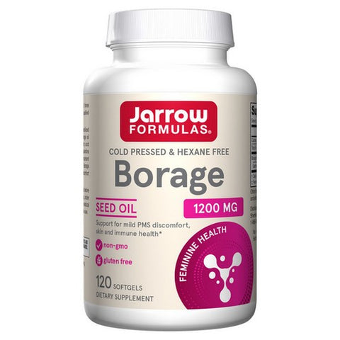 Borage GLA-240+Gamma Tocopherol 120 Softgel by Jarrow Formulas
