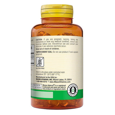 Mason, Vitamin D3, 10 Mcg, 100 Softgels Mason