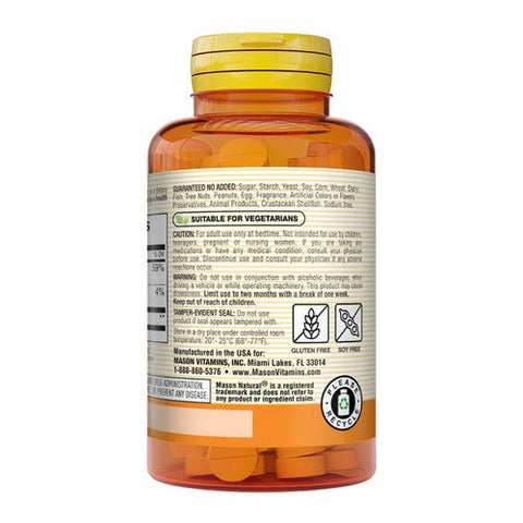 Mason, Extra Strength Melatonin, 5 mg, 60 Tabs Mason