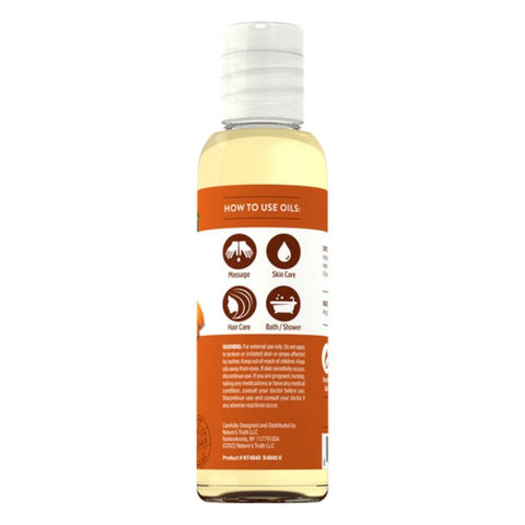 Nature's Truth, Skin Care Oil Almond, 4 Oz Nature's Truth