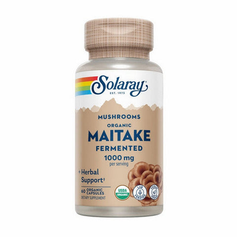 Solaray, Fermented Maitake, 60 Veg Caps Solaray