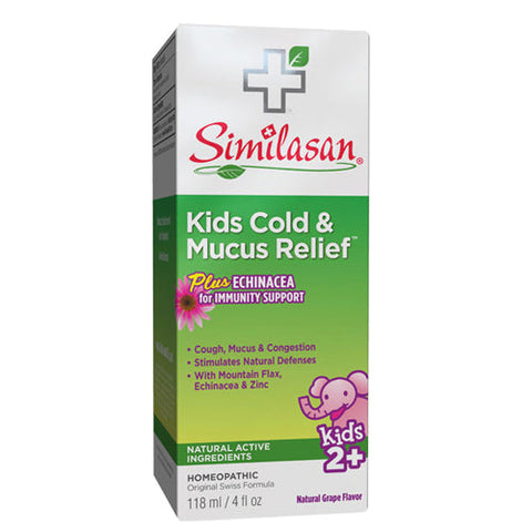 Similasan, Kids Cold & Mucus Relief Plus Echinacea, 4 Oz Similasan