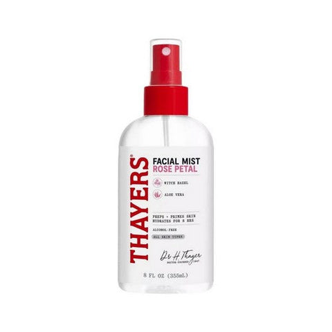 Thayers, Witch Hazel Facial Mist Toner Alcohol-Free Rose Petal, 8 Oz Thayers