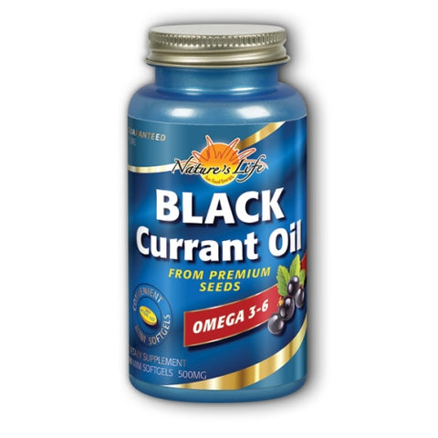 Health From The Sun, Black Currant Seed Oil Hexane Free, 500 MG, 90 Soft Gels Health From The Sun