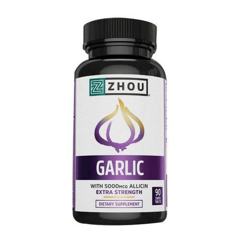 Zhou Nutrition, Garlic, 415 Mg, 90 Veg Caps Zhou Nutrition