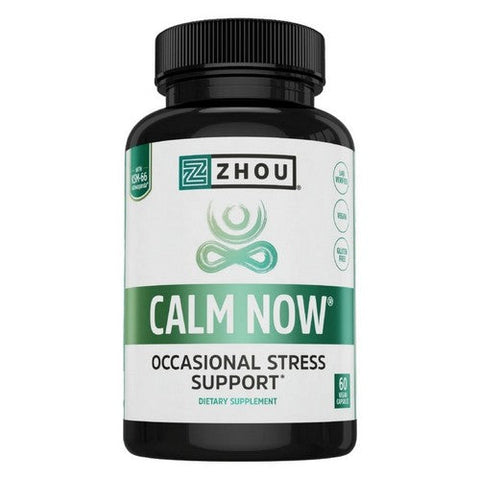 Zhou Nutrition, Calm Now, 60 Veg Caps Zhou Nutrition