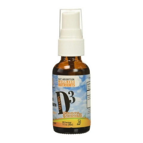 L. A .Naturals, Naturals Vitamin D3 Mct Super Strength Spray, 5,000 IU, 1 Oz L. A .Naturals