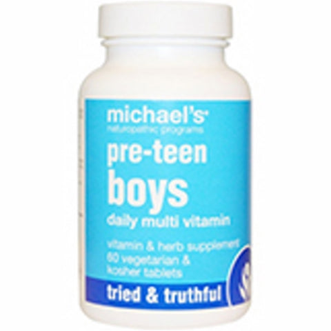 Michael's Naturopathic, Teen Boys Daily Multi Vitamin, 60 Tabs Michael's Naturopathic