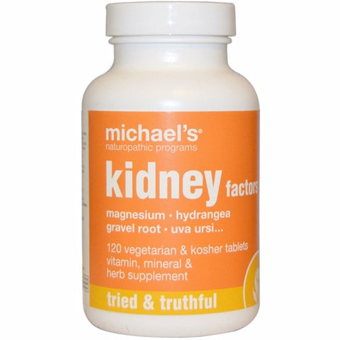 Michael's Naturopathic, Kidney Factors, 120 Tabs Michael's Naturopathic