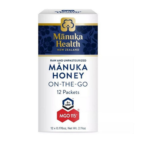 Manuka Health, Manuka Honey On-The Go MGO 115+, 2.11 Oz Manuka Health