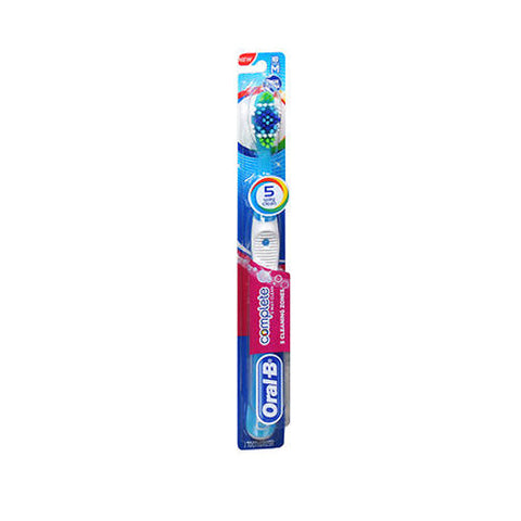 Oral-B, Complete 5 Way Clean Toothbrush Medium, 1 Count Oral-B