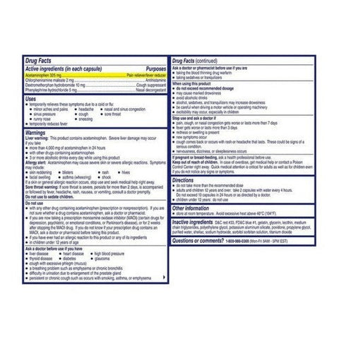 Alka-Seltzer, Plus Cold And Cough Powermax Gels, 16 Count Alka-Seltzer