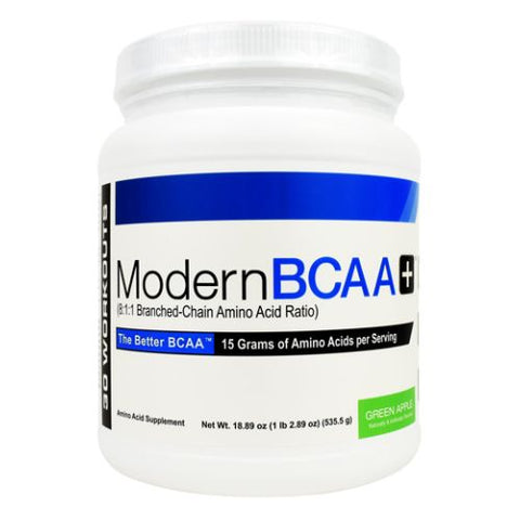 Modern Sports Nutrition, Modern BCAA, Green Apple 18.89 Oz Modern Sports Nutrition