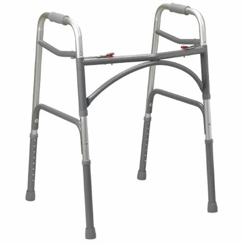 McKesson, Bariatric Folding Walker Adjustable Height McKesson Steel Frame 500 lbs. Weight Capacity 32-1/2 to 3, Count of 1 McKesson