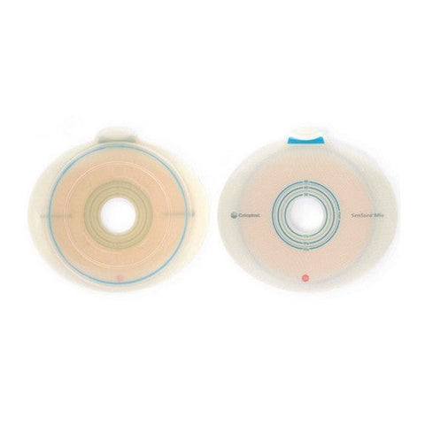 Coloplast, Ostomy Barrier SenSura  Mio Flex Pre-Cut, Standard Wear Elastic 50 mm Red Code 1-1/4 Inch Stoma, Box Of 5 Coloplast