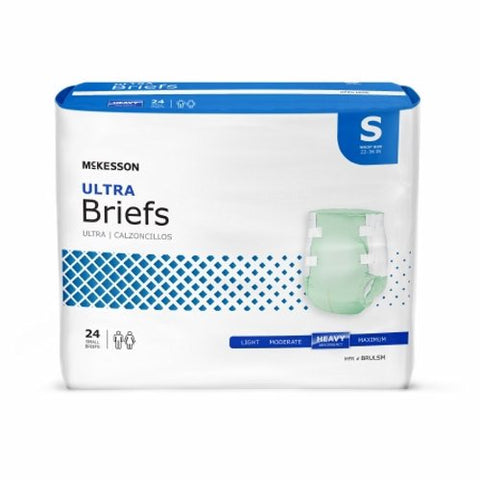 McKesson, Unisex Adult Incontinence Brief Ultra Small Disposable Heavy Absorbency, Count of 1 McKesson