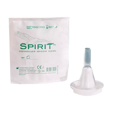 Bard, Male External Catheter Spirit 2 Self-Adhesive Band Hydrocolloid Silicone Small, 1 Each Bard