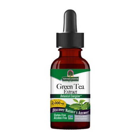 Nature's Answer, Green Tea Extract Alcohol-Free, 2000 Mg, 1 Oz Nature's Answer