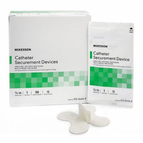 McKesson, Catheter Securement Device  NonSterile, 2.5 Inch Tab, 1 Each McKesson