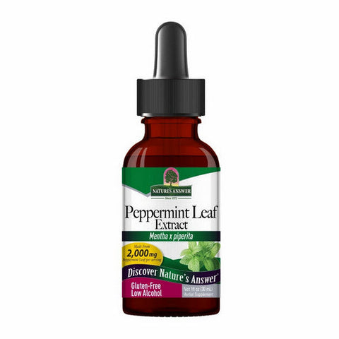 Nature's Answer, Peppermint Herb Extract Low Alcohol, 2000 Mg, 1 Oz Nature's Answer