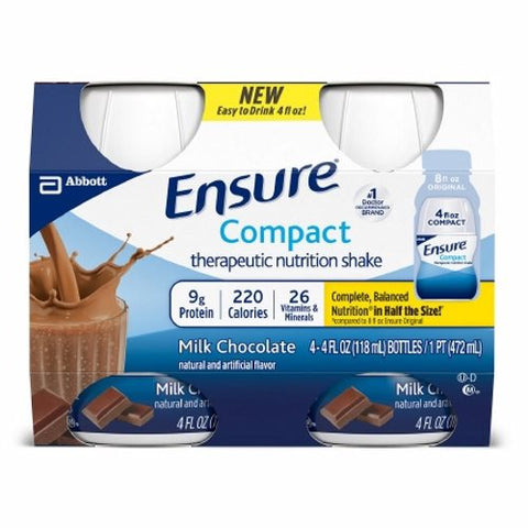 Abbott Nutrition, Oral Supplement Compact Therapeutic Nutrition Shake, Chocolate Flavor, 4 Oz Abbott Nutrition