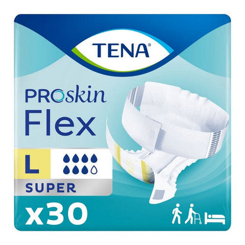 Tena, Unisex Adult Incontinence Belted Undergarment ProSkin Flex Super Size 16 Disposable Large, Case Of 3 Tena