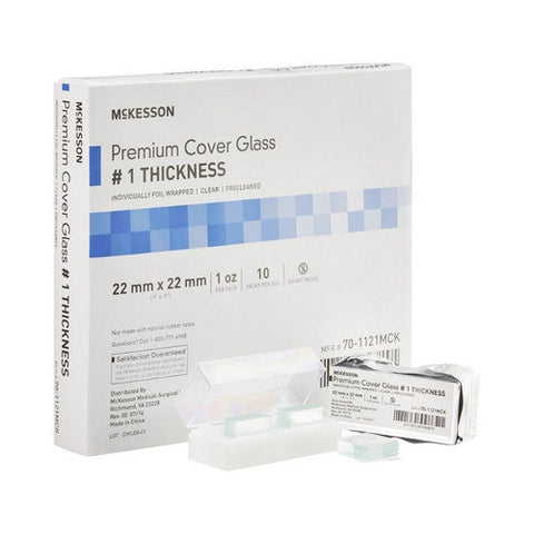 McKesson, Cover Glass, Box Of 10 McKesson