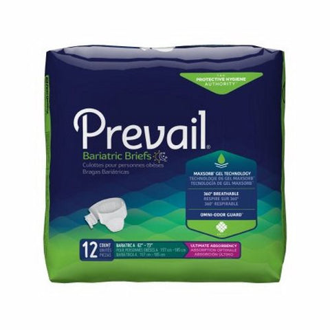 First Quality, Unisex Adult Incontinence Brief, Count of 12 First Quality