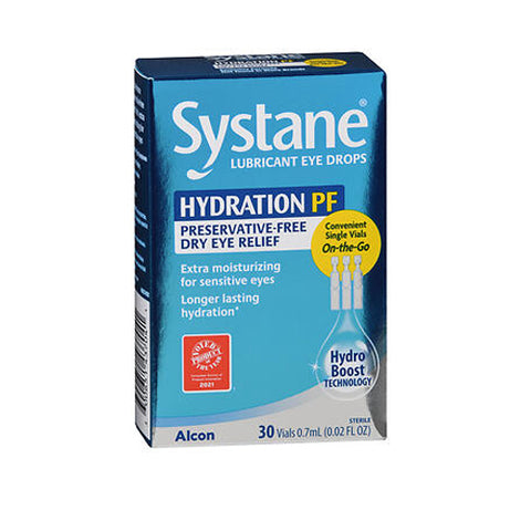 Systane, Hydration Pf Lubricant Eye Drops Vials, 30 Each Systane