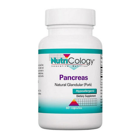 Nutricology/ Allergy Research Group, Pancreas Pork, 60 Caps Nutricology/ Allergy Research Group