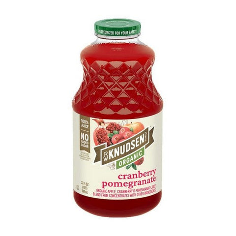 Rw Knudsen Family, Organic Cranberry Pomegranate Juice, Case of 6 X 32 Oz Rw Knudsen Family