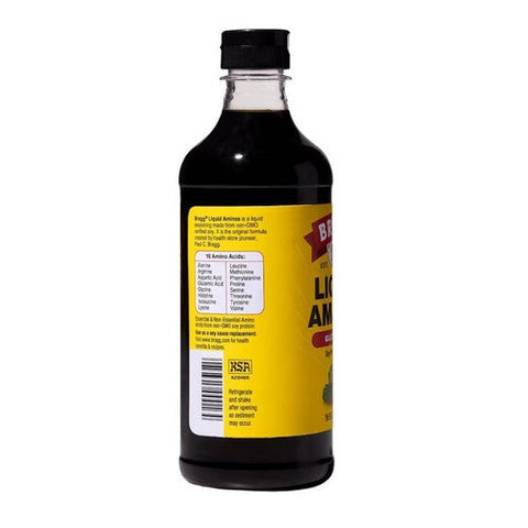 Bragg, Liquid Aminos Soy Protein Seasoning, 32 Oz(Case Of 12) Bragg