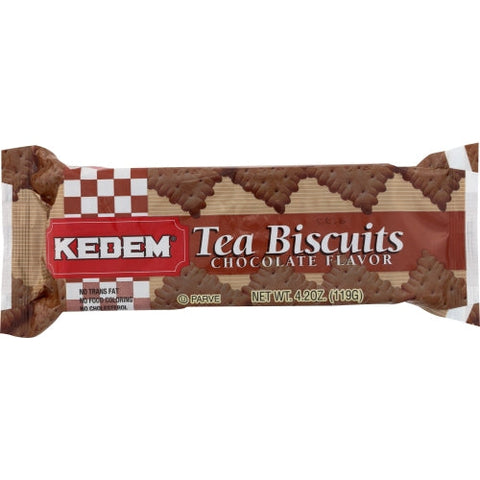 Kedem, Tea Biscuit Choc, 4.2 Oz(Case Of 24) Kedem
