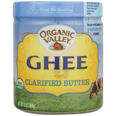 Organic Valley, Ghee Clarified Butter Org, Case of 12 X 13 Oz Organic Valley