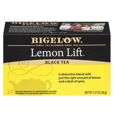 Black Tea Lemon Lift 20 Count (Case Of 6) by Bigelow
