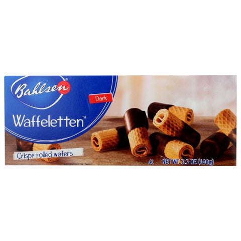 Wafer Roll Drk Choc Case of 12 X 3.5 Oz by Bahlsen