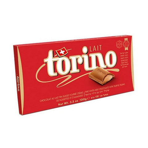 Camille Bloch, Torino Swiss Milk Chocolate Bar With Truffle Filling, 3.5 Oz(Case Of 18) Camille Bloch