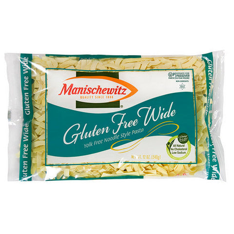 Manischewitz, Gluten Free Wide Egg Noodles, 12 Oz(Case Of 12) Manischewitz