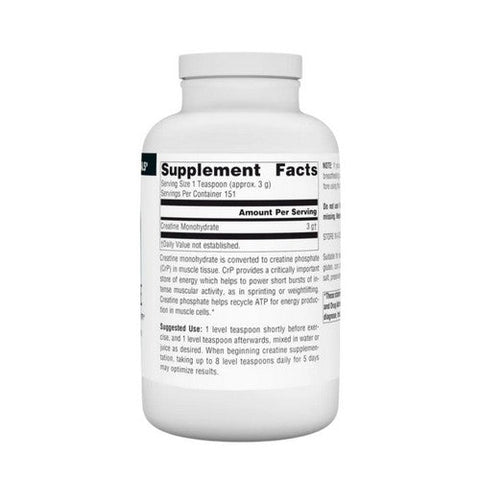 Source Naturals, Creatine Athletic Series, Powder 16 Oz